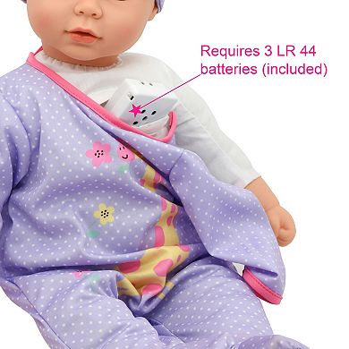 New Adventures Little Darlings: 19" Cuddle Baby & Pink Kitty Set