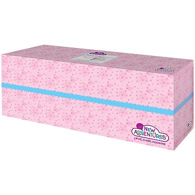 New Adventures Little Darlings: 19" Cuddle Baby & Pink Kitty Set