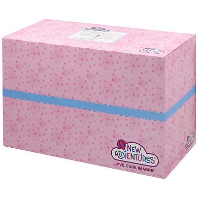 New Adventures Little Darlings: 12" Crib Time Fun Baby Doll & Accessories
