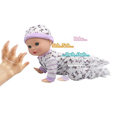 New Adventures Little Darling: 10" Crawling Baby