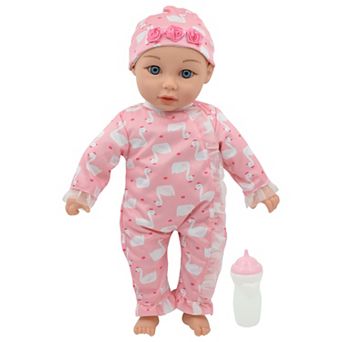 New Adventures Little Darlings: 14" Kiss N Tickles Baby Doll