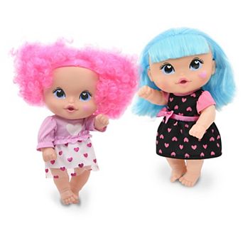 New Adventures Cuddle Kids: 11" 2-Pack Yummy Hearts Dolls
