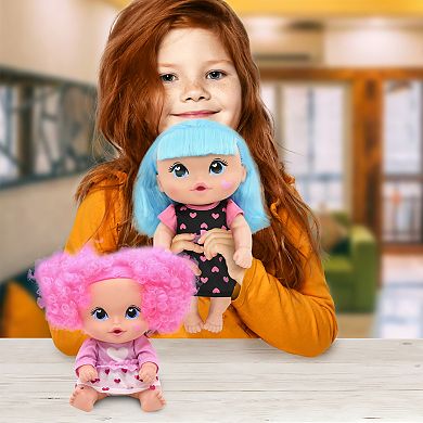 New Adventures Cuddle Kids: 11" 2-Pack Yummy Hearts Dolls