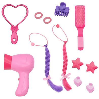 New Adventures Lil Tots: 14" Doll Talking Hair Styling Set