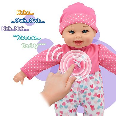 New Adventures Little Darlings: 12" Talking Twins Dolls