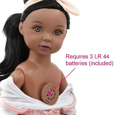 New Adventures Little Darlings: 18"/12" Sweet Sisters Dolls AA Bunny Set