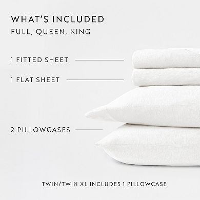 Home Collection Ultra Soft Cotton Jersey Sheet Set