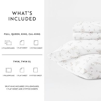 Home Collection Ultra Soft Cotton Patterned Sheet Set