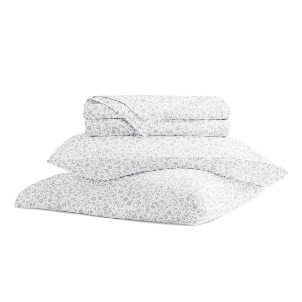 Home Collection Ultra Soft 100% Cotton Sateen Patterned Sheet Set