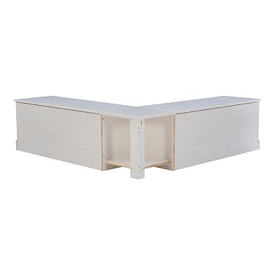 Linon Tobin Backless Breakfast Nook