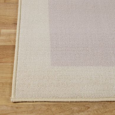 SUPERIOR Troy 2-Piece Plush Non-Slip Bath Rug Set