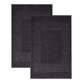 SUPERIOR 2-Pack Plush & Absorbent Bath Mat Set