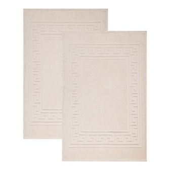 SUPERIOR 2-Pack Plush & Absorbent Bath Mat Set