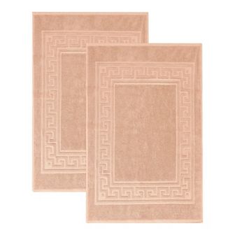 SUPERIOR 2-Pack Plush & Absorbent Bath Mat Set