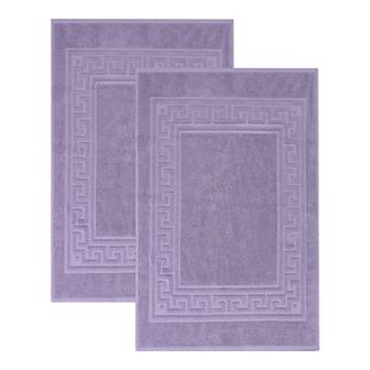 SUPERIOR 2-Pack Plush & Absorbent Bath Mat Set