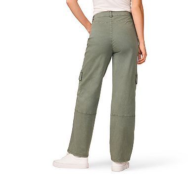 Women's Grey & Gray Twill Cargo Pants