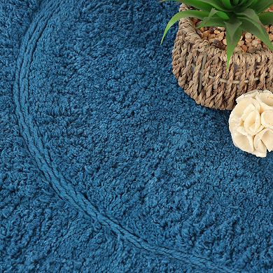 SUPERIOR 2-Pack Non-Slip Oval Bath Rug Set