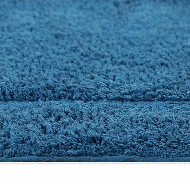 SUPERIOR 2-Pack Non-Slip Oval Bath Rug Set
