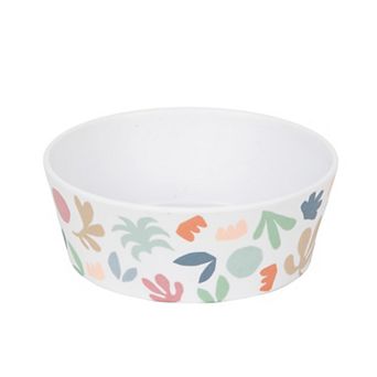 SportPet White Natural Abstract Pet Bowl