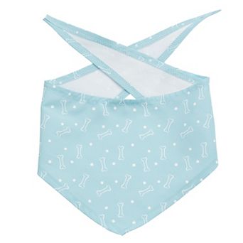 SportPet Blue Bones & Dots Pet Bandana