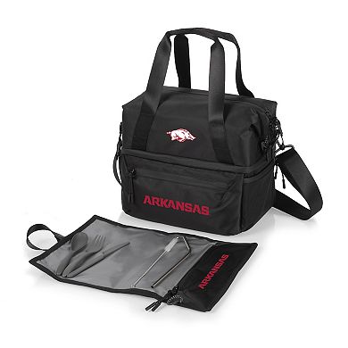 NCAA Arkansas Razorbacks Tarana Lunch Bag Cooler with Utensil Set