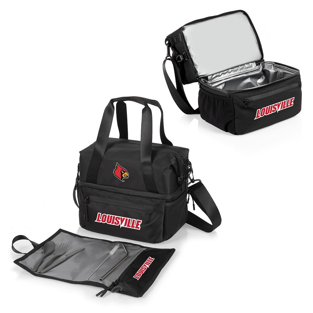 NCAA Louisville Cardinals Tarana Lunch Bag Cooler with Utensil Set