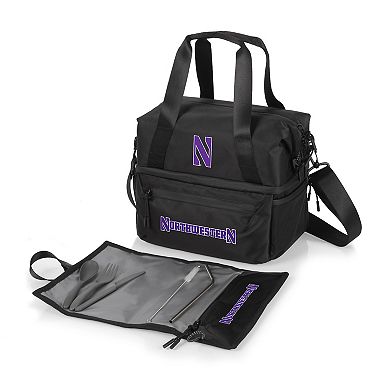 NCAA Northwestern Wildcats Tarana Lunch Bag Cooler with Utensil Set