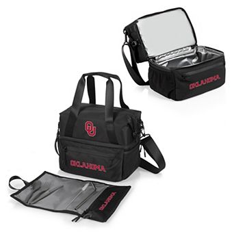 NCAA Oklahoma Sooners Tarana Lunch Bag Cooler with Utensil Set