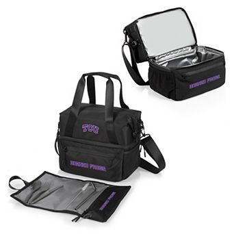 NCAA TCU Horned Frogs Tarana Lunch Bag Cooler with Utensil Set