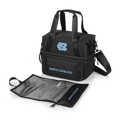NCAA North Carolina Tar Heels Tarana Lunch Bag Cooler with Utensils Set