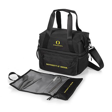NCAA Oregon Ducks Tarana Lunch Bag Cooler with Utensils Set