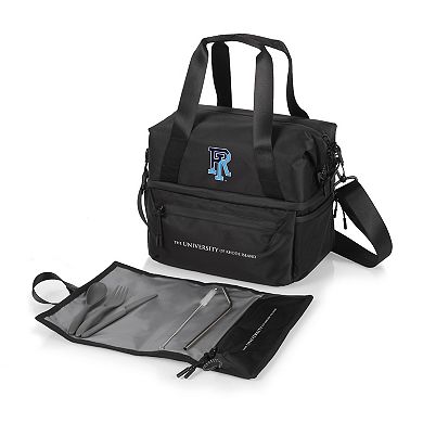 NCAA Rhode Island Rams Tarana Lunch Bag Cooler with Utensils Set