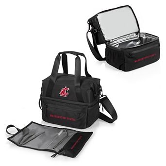 NCAA Washington State Cougars Tarana Lunch Bag Cooler with Utensils Set