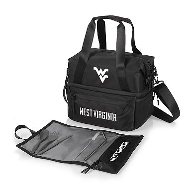 NCAA West Virginia Mountaineers Tarana Lunch Bag Cooler with Utensils Set
