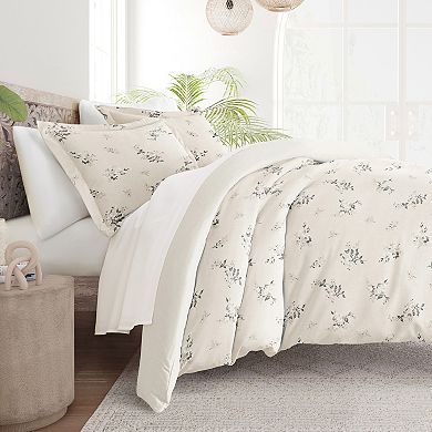 Home Collection Ultra Soft Reversible Patterned Duvet Cover Set