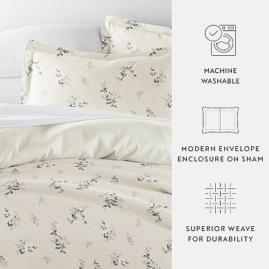 Home Collection Ultra Soft Reversible Patterned Duvet Cover Set