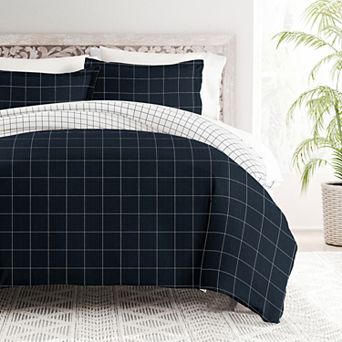 Home Collection Ultra Soft Reversible Patterned Duvet Cover Set