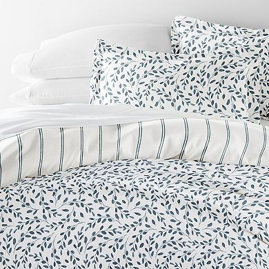 Home Collection Ultra Soft Reversible Patterned Duvet Cover Set