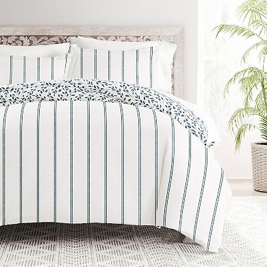 Home Collection Ultra Soft Reversible Patterned Duvet Cover Set
