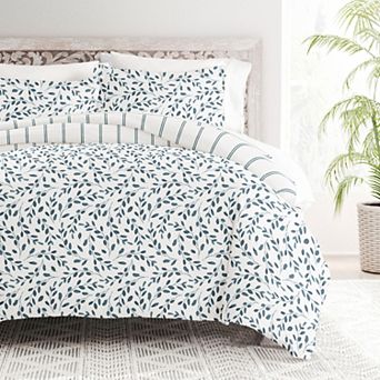 Home Collection Ultra Soft Reversible Patterned Duvet Cover Set