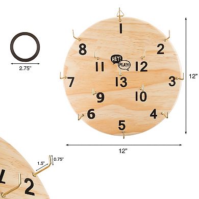 Hook Ring Toss Game Set