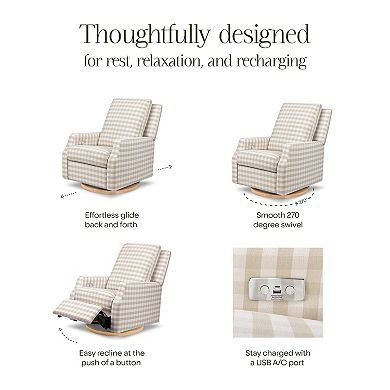 Namesake Crewe Electronic Recliner and Swivel Glider