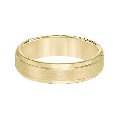 AXL Tungsten Carbide 6 mm Step-Edge Comfort Fit Men's Band
