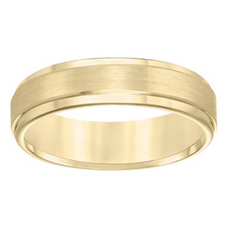 AXL Tungsten Carbide 6 mm Step-Edge Comfort Fit Men's Band