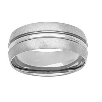 AXL Titanium 8 mm Comfort Fit Men's Band