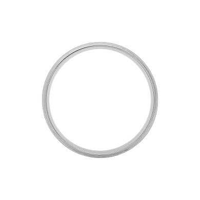 AXL Titanium 8 mm Comfort Fit Men's Band