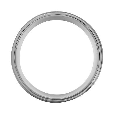 AXL Stainless Steel & Black PVD Plated 9 mm Men's Comfort Fit Band