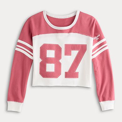 Juniors' Limited Too Long Sleeve Varsity Tee
