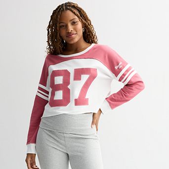 Juniors' Limited Too Long Sleeve Varsity Tee