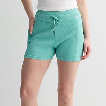 Juniors' Limited Too Rib Washed Biker Shorts